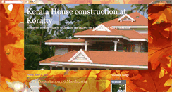 Desktop Screenshot of keralahouseconstruction-koratty.blogspot.com