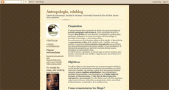 Desktop Screenshot of antropologia-catedra.blogspot.com