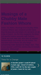 Mobile Screenshot of chubbyfashionmusings.blogspot.com