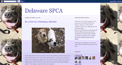 Desktop Screenshot of delawarespca.blogspot.com