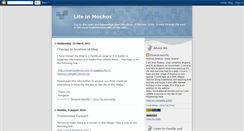 Desktop Screenshot of lifeinmochos.blogspot.com