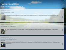 Tablet Screenshot of handavinnublogg.blogspot.com