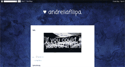 Desktop Screenshot of andreiafilipaa.blogspot.com