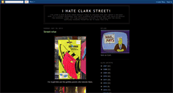 Desktop Screenshot of ihateclarkstreet.blogspot.com