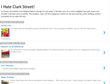 Tablet Screenshot of ihateclarkstreet.blogspot.com
