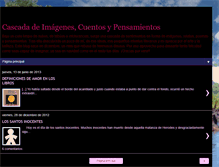 Tablet Screenshot of cascadaimagenespensamientos.blogspot.com