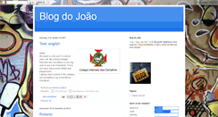 Desktop Screenshot of blogdojoaogoleador.blogspot.com