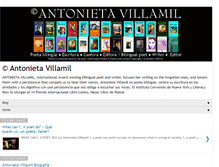 Tablet Screenshot of antonietavillamil.blogspot.com