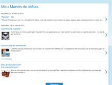 Tablet Screenshot of meumundodeideias.blogspot.com