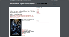 Desktop Screenshot of filmi-seyret.blogspot.com