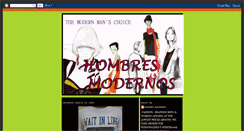 Desktop Screenshot of hombresmodernos.blogspot.com