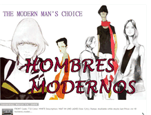 Tablet Screenshot of hombresmodernos.blogspot.com