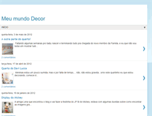 Tablet Screenshot of meumundodecor.blogspot.com