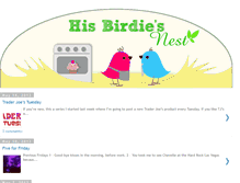 Tablet Screenshot of hisbirdiesnest.blogspot.com