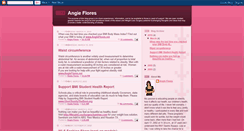 Desktop Screenshot of angieflores.blogspot.com