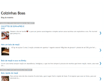 Tablet Screenshot of coizinhasboas.blogspot.com