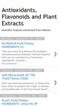 Mobile Screenshot of antioxidants-flavonoids-plantextracts.blogspot.com