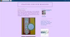 Desktop Screenshot of craftingforourcause.blogspot.com