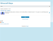 Tablet Screenshot of minemaps1.blogspot.com
