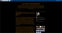 Desktop Screenshot of militantsisterlocks.blogspot.com
