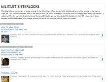 Tablet Screenshot of militantsisterlocks.blogspot.com