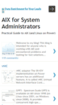 Mobile Screenshot of aix4admins.blogspot.com