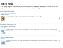 Tablet Screenshot of cardsbykatie.blogspot.com