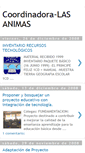 Mobile Screenshot of coordinadora-lasanimas.blogspot.com