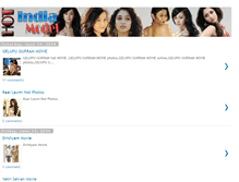 Tablet Screenshot of hotindiamodel.blogspot.com