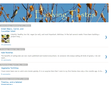 Tablet Screenshot of evolvingtastes.blogspot.com
