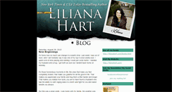 Desktop Screenshot of lilianahart.blogspot.com