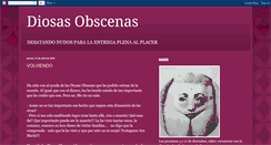 Desktop Screenshot of lasdiosasobscenas.blogspot.com