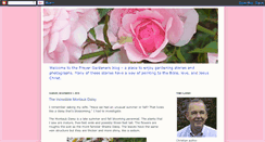 Desktop Screenshot of prayergardeners.blogspot.com