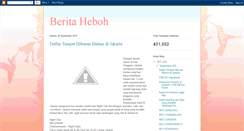 Desktop Screenshot of beritasangatheboh.blogspot.com