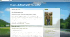 Desktop Screenshot of necc2009skype.blogspot.com