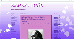 Desktop Screenshot of ekmekvegull.blogspot.com