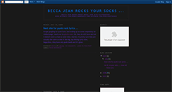 Desktop Screenshot of beccajeanrocks.blogspot.com