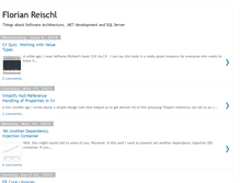Tablet Screenshot of florianreischl.blogspot.com