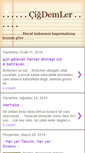 Mobile Screenshot of cigdemler.blogspot.com