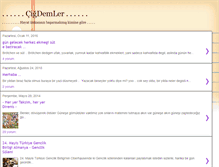 Tablet Screenshot of cigdemler.blogspot.com
