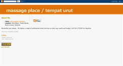Desktop Screenshot of klmassageplace.blogspot.com