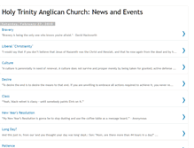 Tablet Screenshot of holytrinityanglican.blogspot.com