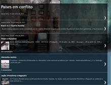 Tablet Screenshot of conflitoentrepaises.blogspot.com