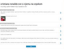 Tablet Screenshot of cristianoronaldo-srpski.blogspot.com