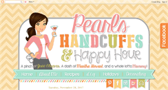 Desktop Screenshot of pearls-handcuffs-happyhour.blogspot.com