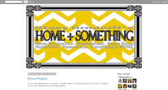 Desktop Screenshot of homeplussomething.blogspot.com