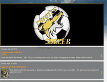 Tablet Screenshot of nysacoyotes.blogspot.com