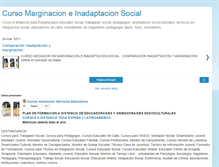 Tablet Screenshot of marginacioneinadaptacion.blogspot.com