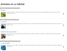 Tablet Screenshot of animalesensuhabitat.blogspot.com