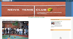 Desktop Screenshot of neivatenisclub.blogspot.com